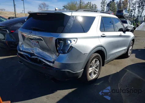 2022 Ford Explorer Xlt из США, поврежденный, VIN 1FMSK7DHXNGA96886